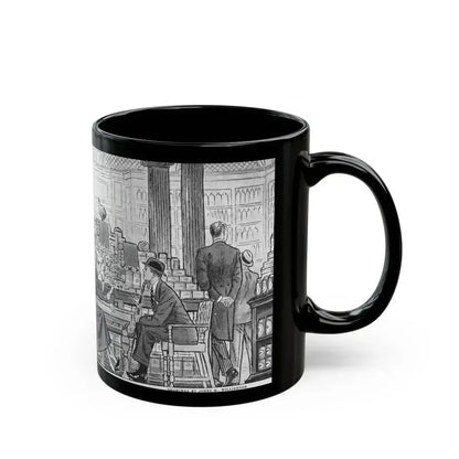 Fancy Town (2) - Black Coffee Mug - Go Mug Yourself
