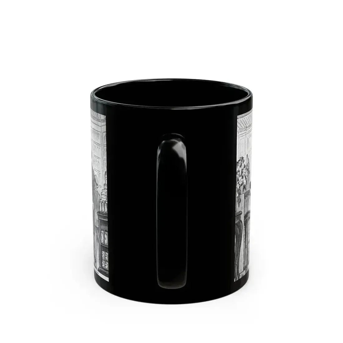 Fancy Town (2) - Black Coffee Mug - Go Mug Yourself
