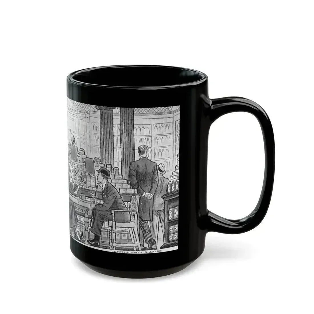 Fancy Town (2) - Black Coffee Mug - Go Mug Yourself
