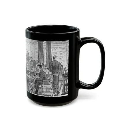 Fancy Town (2) - Black Coffee Mug - Go Mug Yourself