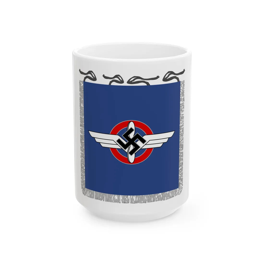Fanfarentuch DLV (Germany) White Coffee Mug 15oz - Go Mug Yourself