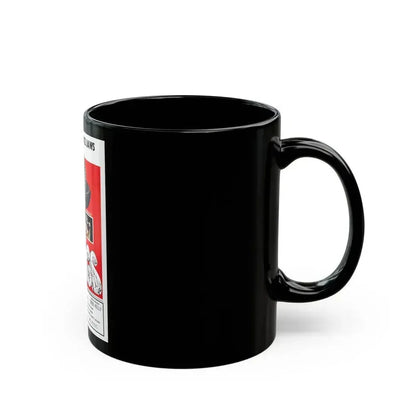 FANGS (SNAKES) 1974 Movie Poster - Black Coffee Mug - Go Mug Yourself