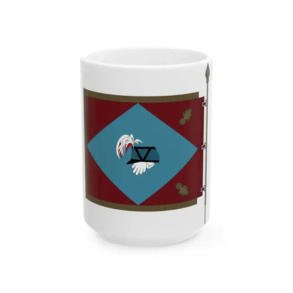 Fanion Corniche brutionne (France) White Coffee Mug 15oz - Go Mug Yourself