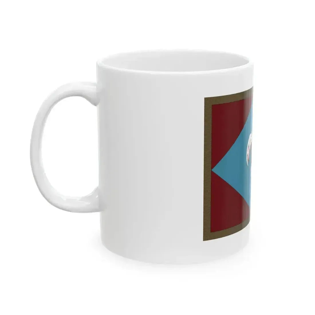 Fanion Corniche brutionne (France) White Coffee Mug - Go Mug Yourself