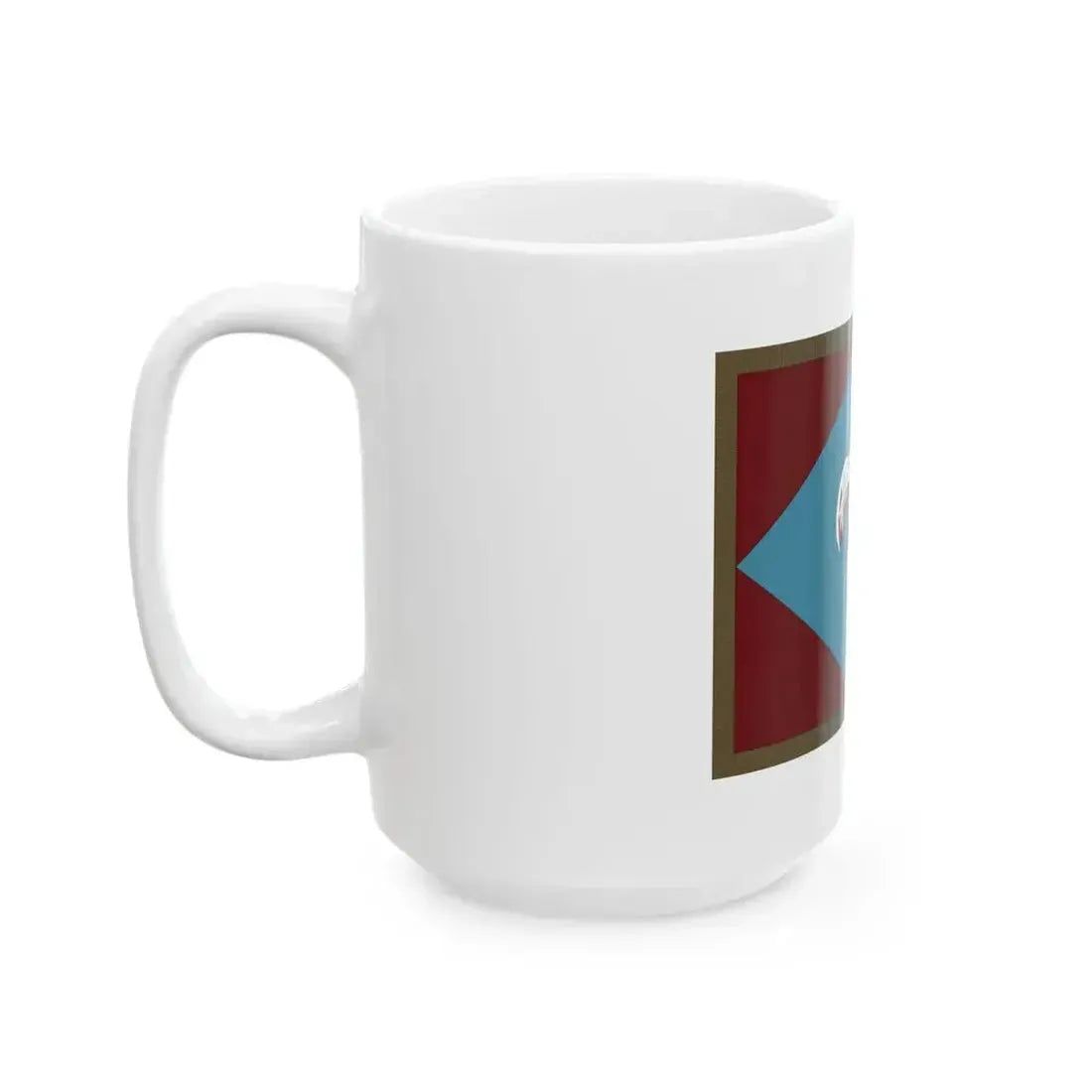 Fanion Corniche brutionne (France) White Coffee Mug - Go Mug Yourself