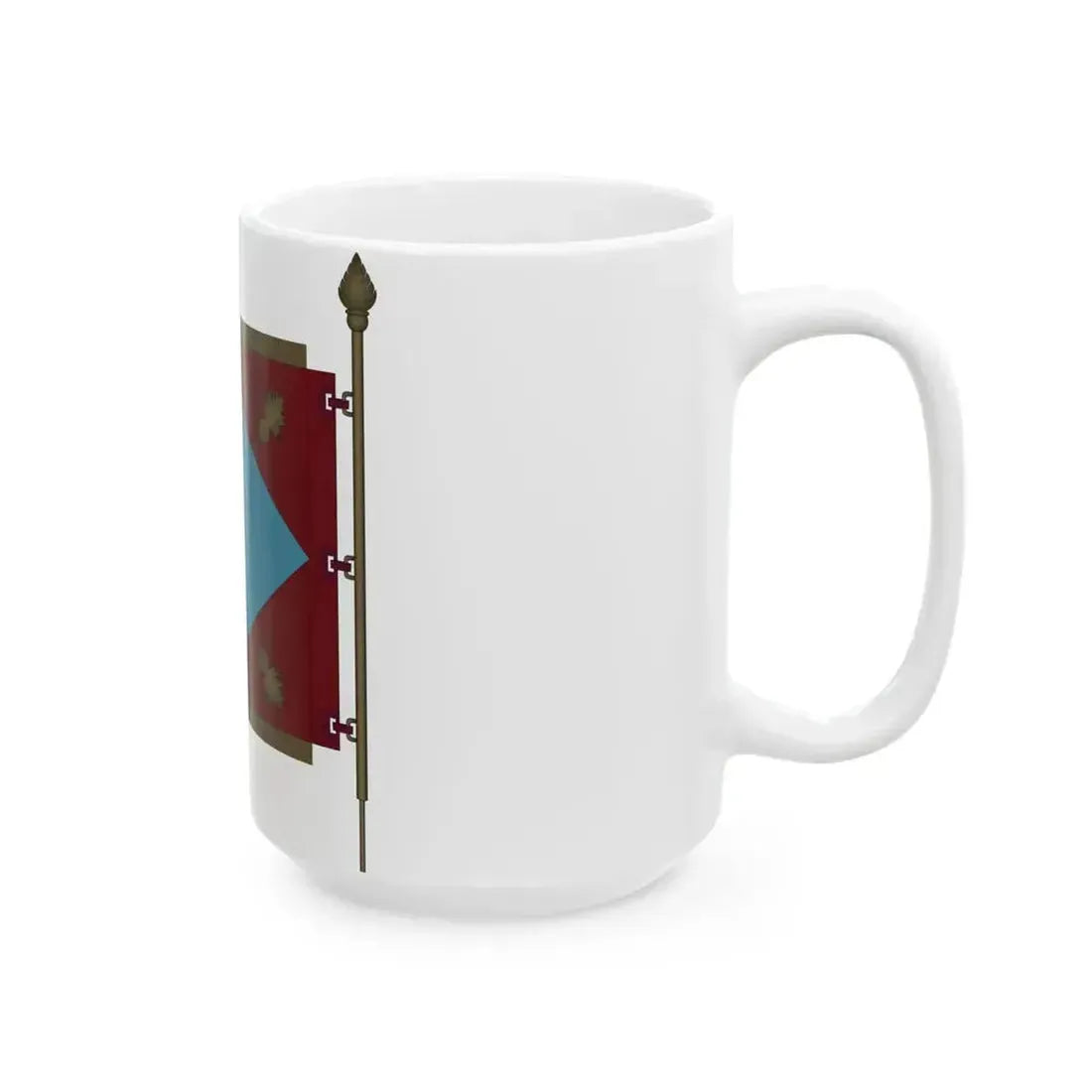 Fanion Corniche brutionne (France) White Coffee Mug - Go Mug Yourself