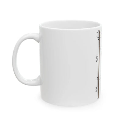 Fanion Dorobanti 1873 (Oman) White Coffee Mug - Go Mug Yourself