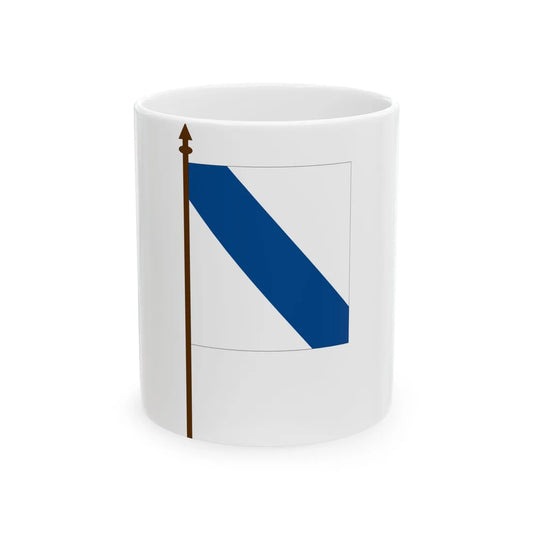 Fanion Dorobanti Regimentul I 1873 (Oman) White Coffee Mug 11oz - Go Mug Yourself