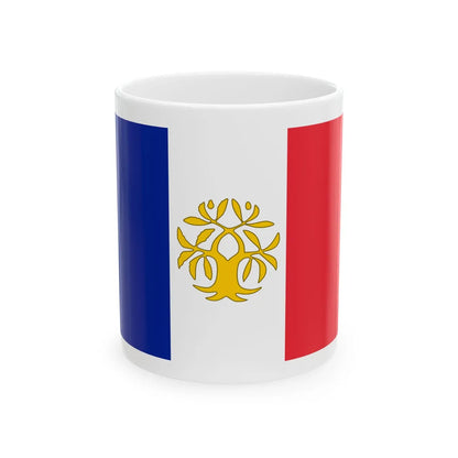 FanionMitterrand1982 (France) White Coffee Mug 11oz - Go Mug Yourself