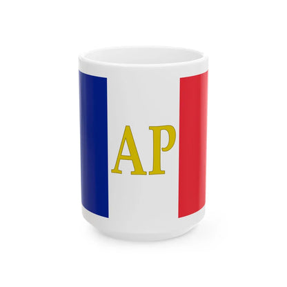 FanionPoher (France) White Coffee Mug 15oz - Go Mug Yourself