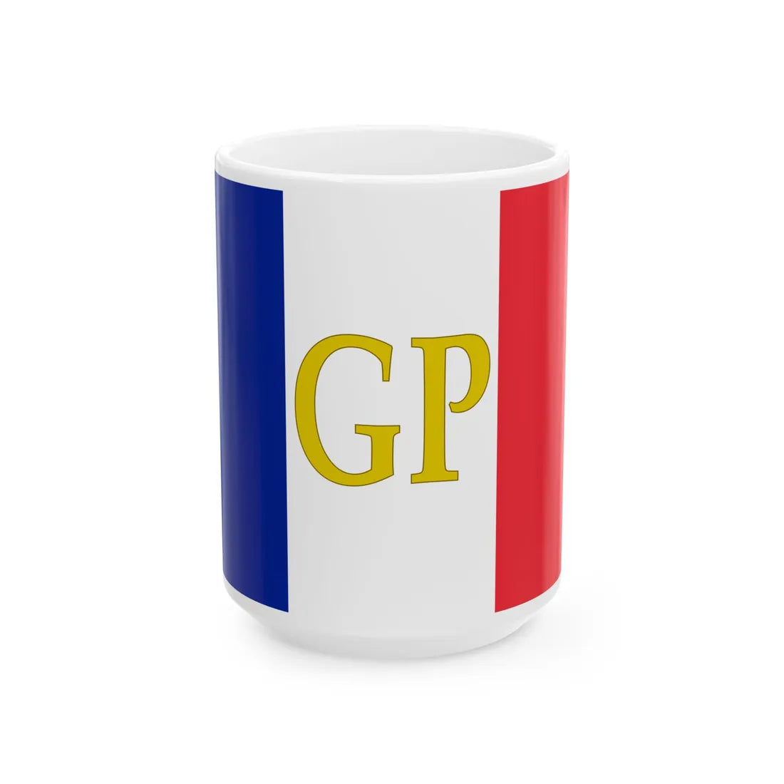 FanionPompidou (France) White Coffee Mug 15oz - Go Mug Yourself
