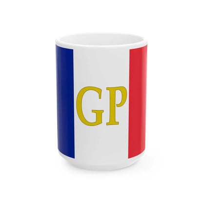 FanionPompidou (France) White Coffee Mug 15oz - Go Mug Yourself