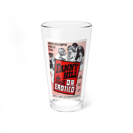 FANNY HILL MEETS DR.EROTICO 1967 Movie Poster - Pint Glass 16oz 16oz - Go Mug Yourself