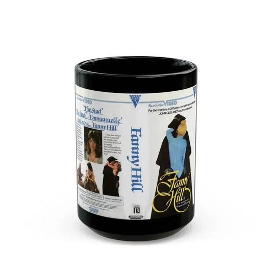 FANNY HILL (VHS COVER) - Black Coffee Mug 15oz - Go Mug Yourself