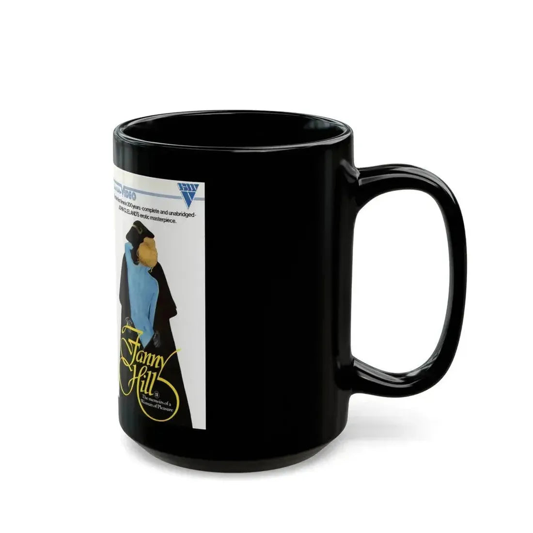 FANNY HILL (VHS COVER) - Black Coffee Mug - Go Mug Yourself