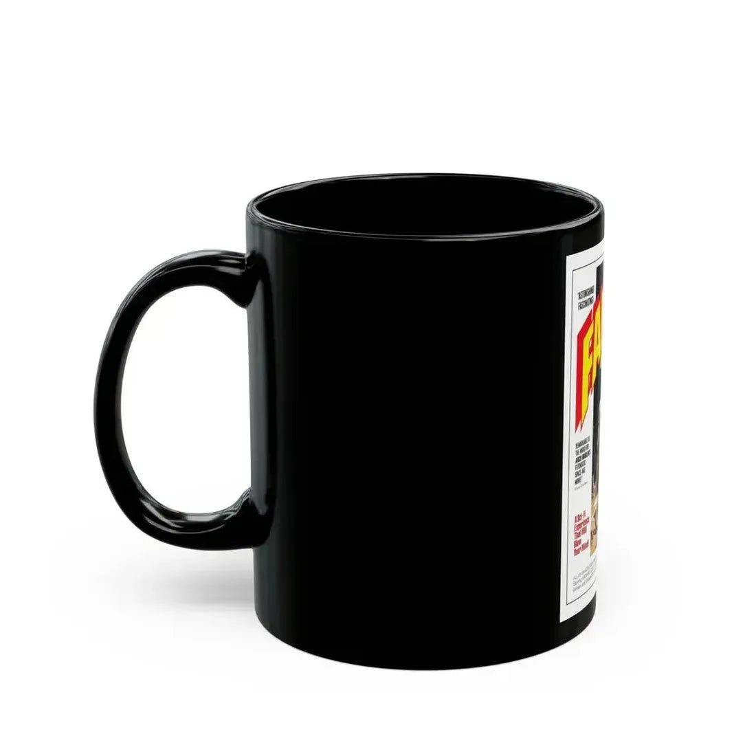 FANTASTIC INVASION OF PLANET EARTH (BUBBLE) 1966 Movie Poster - Black Coffee Mug - Go Mug Yourself