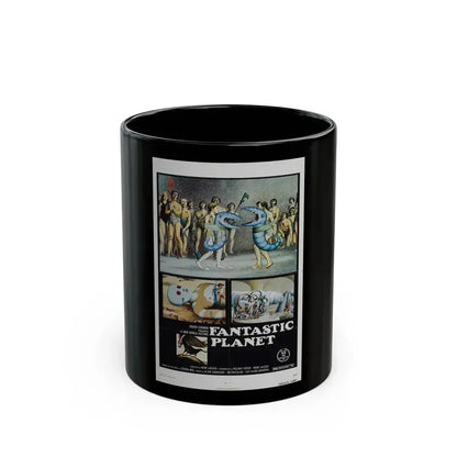 FANTASTIC PLANET 1973 Movie Poster - Black Coffee Mug 11oz - Go Mug Yourself
