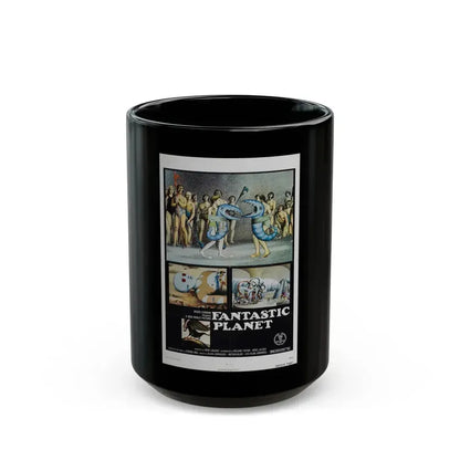 FANTASTIC PLANET 1973 Movie Poster - Black Coffee Mug 15oz - Go Mug Yourself