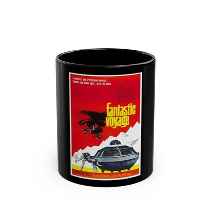 FANTASTIC VOYAGE (2) 1966 Movie Poster - Black Coffee Mug 11oz - Go Mug Yourself