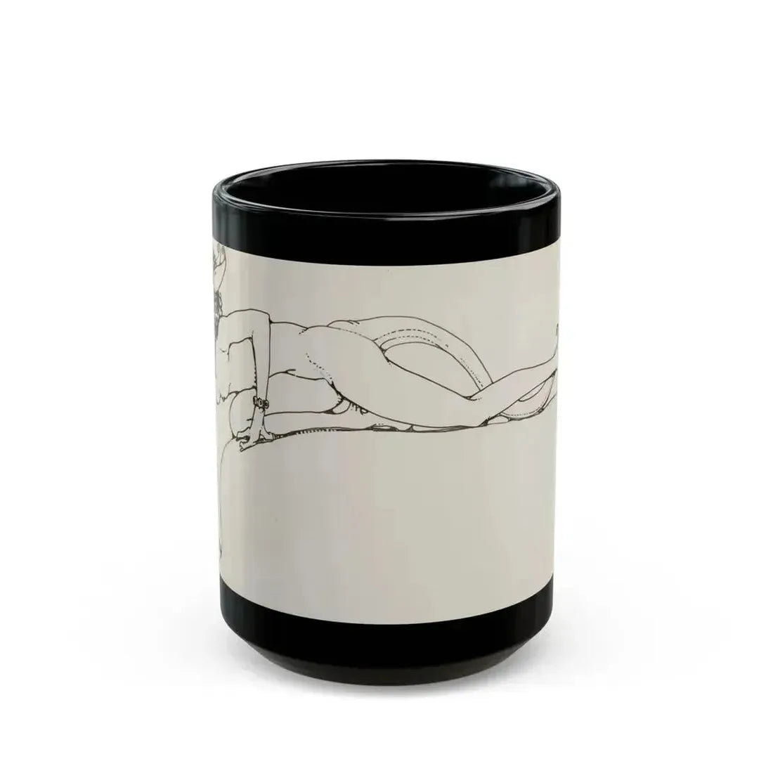 Fantasy Creature - Black Coffee Mug 15oz - Go Mug Yourself