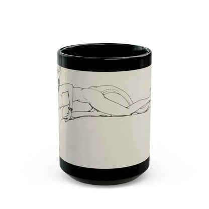 Fantasy Creature - Black Coffee Mug 15oz - Go Mug Yourself