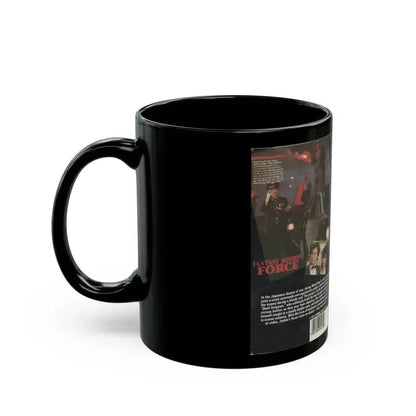 FANTASY MISSION FORCE JACKIE CHAN (VHS COVER) - Black Coffee Mug - Go Mug Yourself