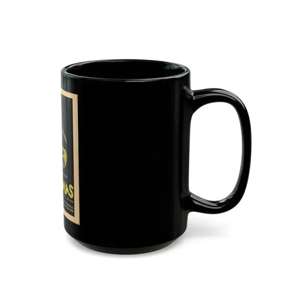 FANTOMAS 1964 Movie Poster - Black Coffee Mug - Go Mug Yourself