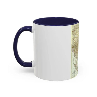 Far East (1952) (Map) Accent Coffee Mug - Go Mug Yourself