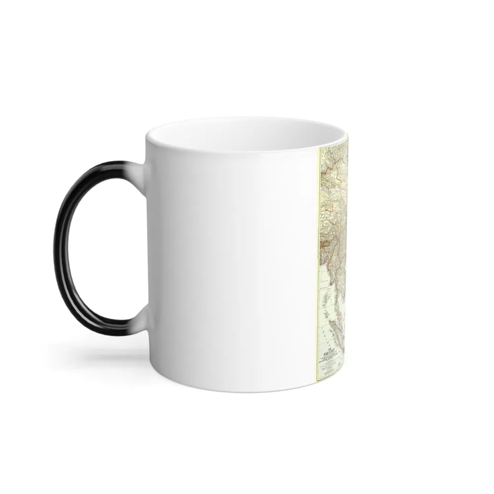 Far East (1952) (Map) Color Changing Mug 11oz-Go Mug Yourself