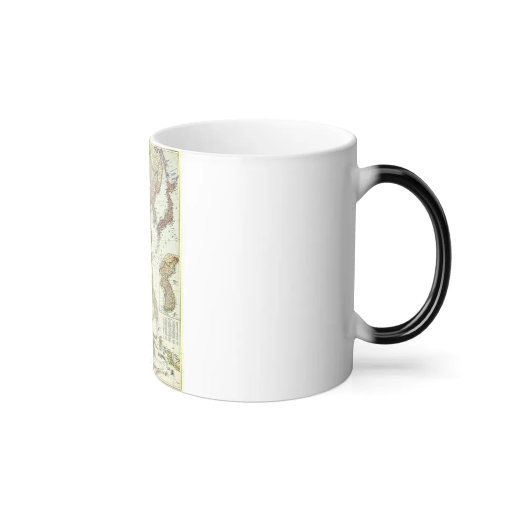 Far East (1952) (Map) Color Changing Mug 11oz-Go Mug Yourself