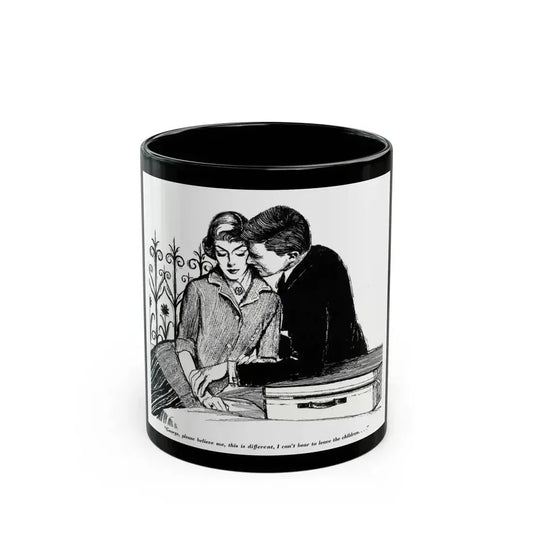 Farewell, Adele, Redbook, December 1957 - Black Coffee Mug 11oz - Go Mug Yourself