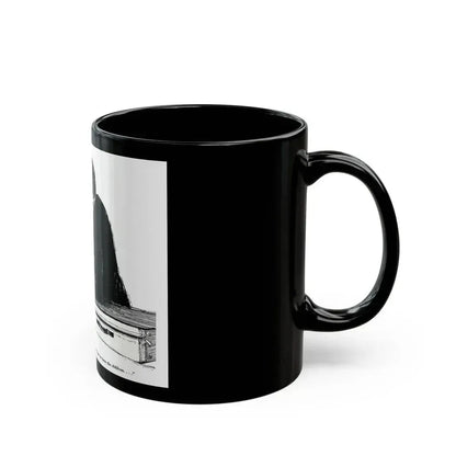 Farewell, Adele, Redbook, December 1957 - Black Coffee Mug - Go Mug Yourself