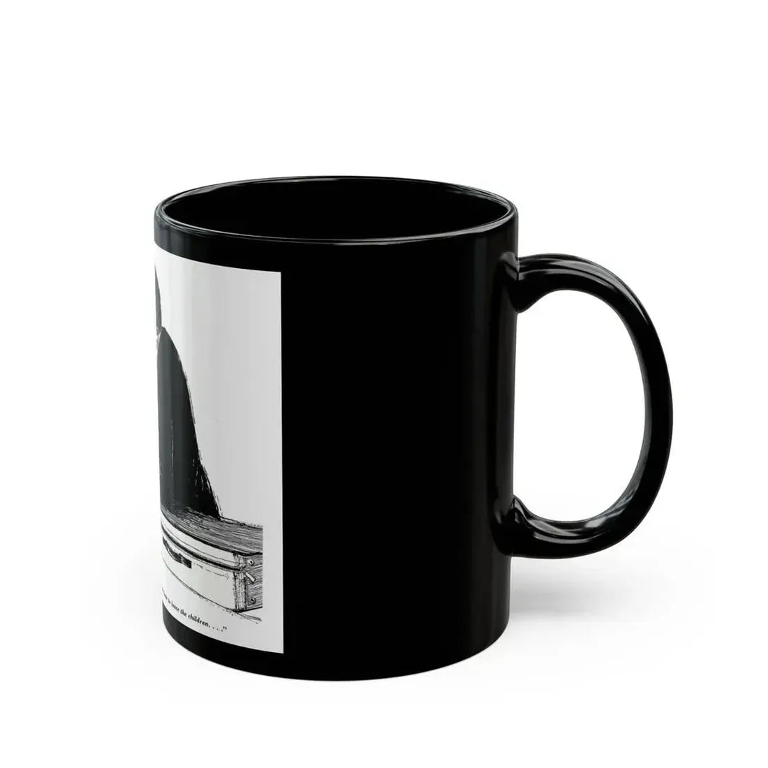 Farewell, Adele, Redbook, December 1957 - Black Coffee Mug - Go Mug Yourself