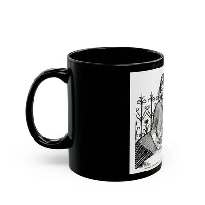 Farewell, Adele, Redbook, December 1957 - Black Coffee Mug - Go Mug Yourself