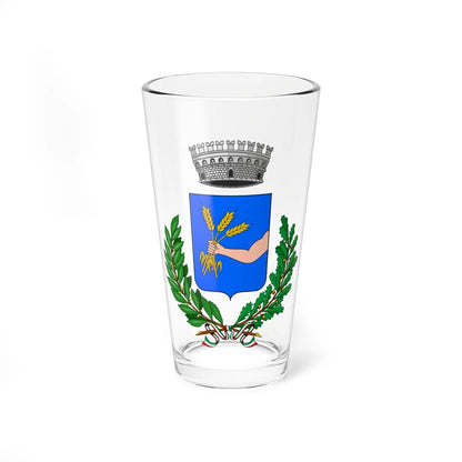 Farigliano-Stemma (Italy) (Coat of Arms) Pint Glass 16oz 16oz - Go Mug Yourself
