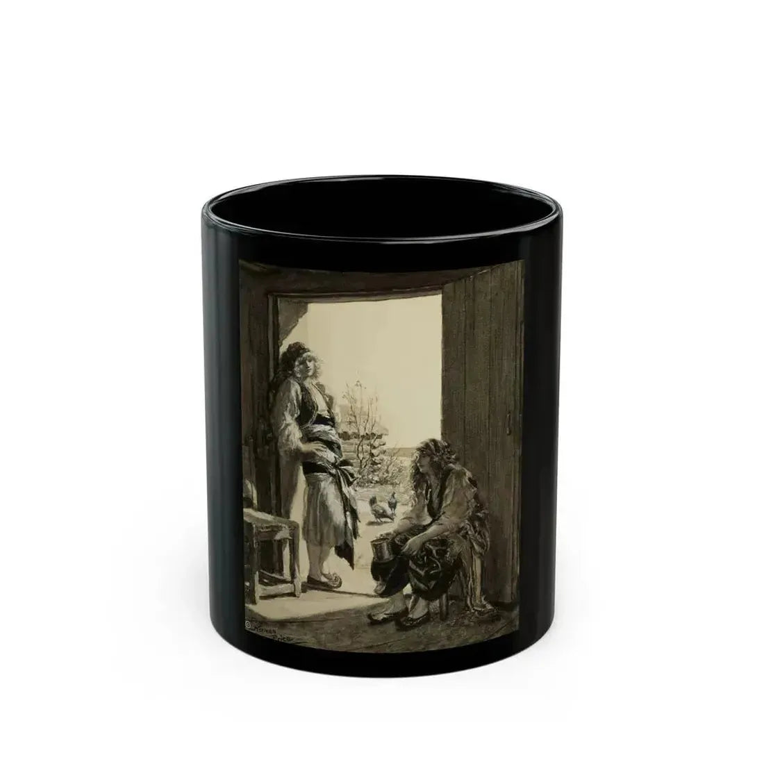 Farm Girls - Black Coffee Mug 11oz - Go Mug Yourself