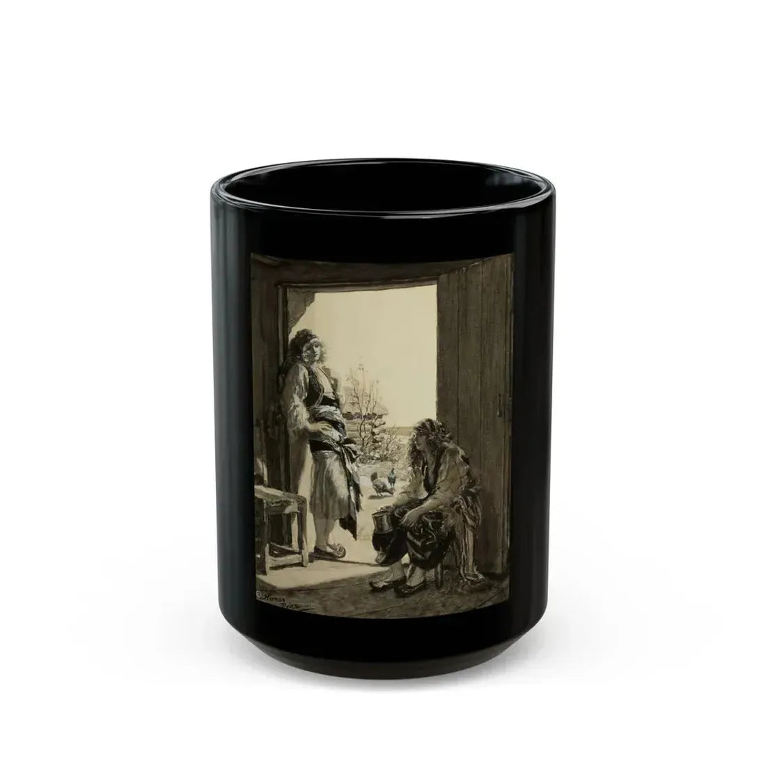 Farm Girls - Black Coffee Mug 15oz - Go Mug Yourself