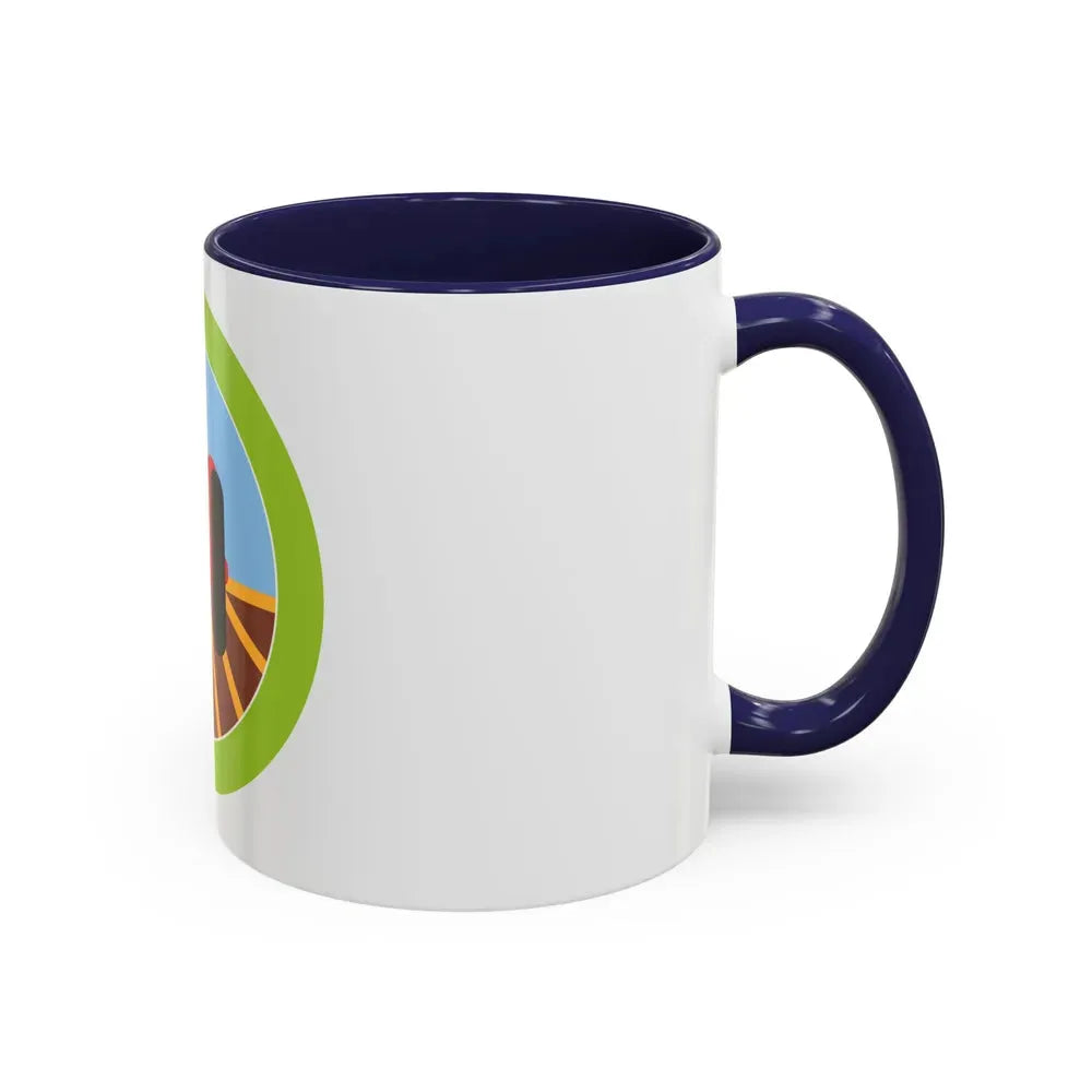 Farm Mechanics (Boy Scout Merit Badge) Accent Coffee Mug - Go Mug Yourself