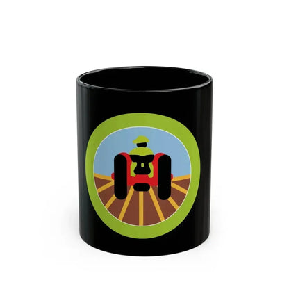 Farm Mechanics (Boy Scout Merit Badge) Black Coffee Mug 11oz - Go Mug Yourself