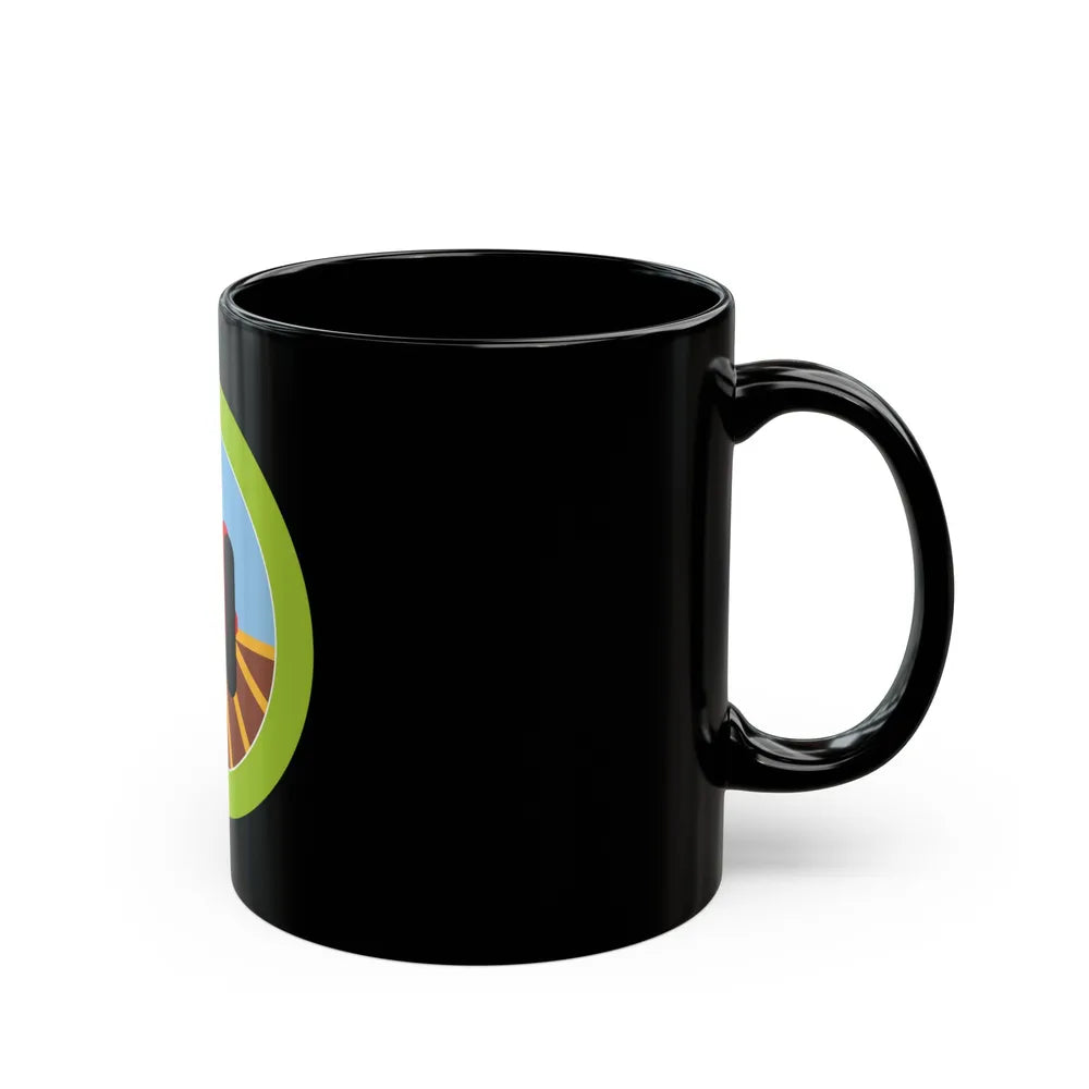 Farm Mechanics (Boy Scout Merit Badge) Black Coffee Mug-Go Mug Yourself