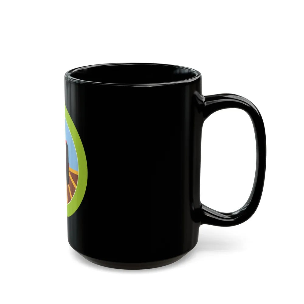 Farm Mechanics (Boy Scout Merit Badge) Black Coffee Mug-Go Mug Yourself