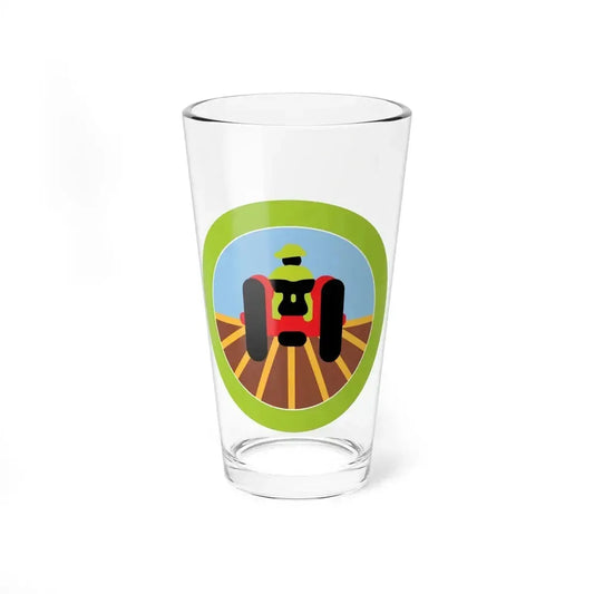 Farm Mechanics (Boy Scout Merit Badge) Pint Glass 16oz 16oz - Go Mug Yourself