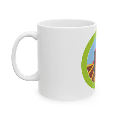 Farm Mechanics (Boy Scout Merit Badge) White Coffee Mug-Go Mug Yourself