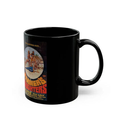 FARMERS DAUGHTERS (VHS COVER) - Black Coffee Mug - Go Mug Yourself