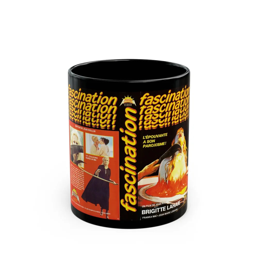 FASCINATION (VHS COVER) - Black Coffee Mug-11oz-Go Mug Yourself