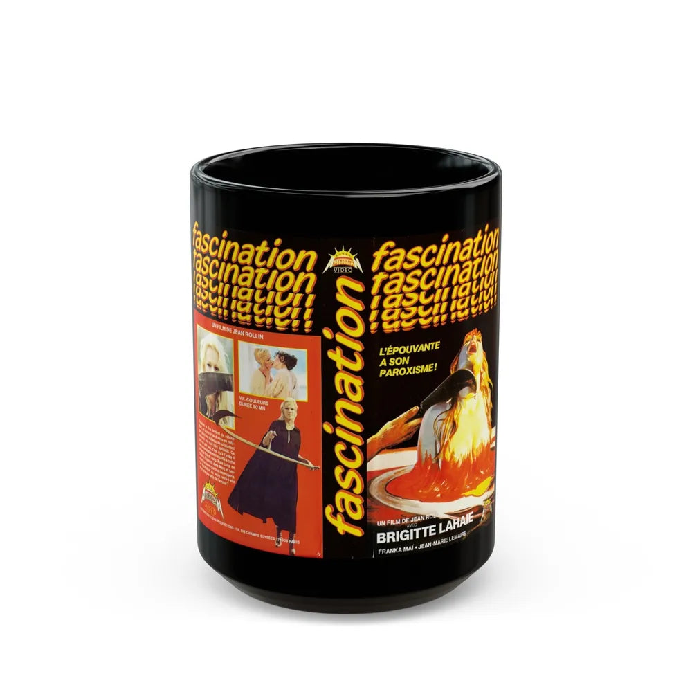 FASCINATION (VHS COVER) - Black Coffee Mug-15oz-Go Mug Yourself