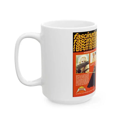 FASCINATION (VHS COVER) - White Coffee Mug - Go Mug Yourself