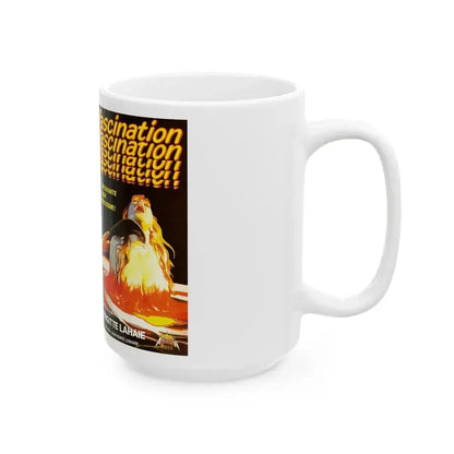 FASCINATION (VHS COVER) - White Coffee Mug - Go Mug Yourself