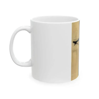 Fashion illustration (1)_1 - White Coffee Mug - Go Mug Yourself