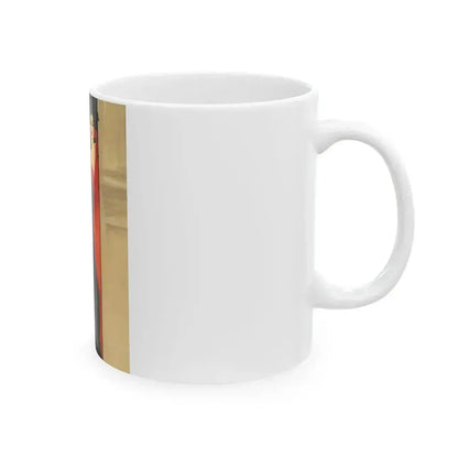 Fashion illustration (1)_1 - White Coffee Mug - Go Mug Yourself